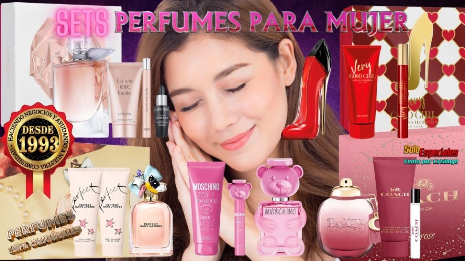 Set de Perfumes Para Mujer